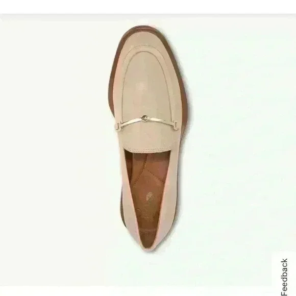 NIB Sarto ladies blush colored loafers- NWT and gorgeous Italian craftsmanship - Picture 4 of 9